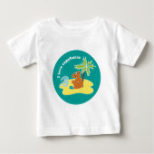 Capybara Baby T-shirt (Vorderseite)