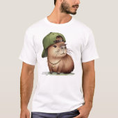 Capybara Baby T - Shirt Baby Bodysuit (Vorderseite)