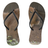 Capybara Badesandalen (Fußbett)