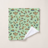 Capybara Badhandtuch Set (Waschlappen)