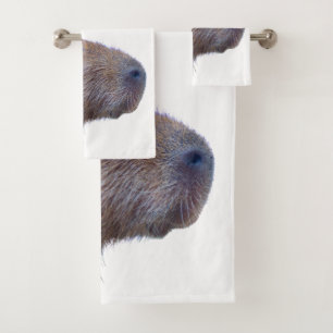 Capybara Badhandtuch Set