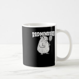 Capybara Badminton Shuttle - Player Racket Badminb Kaffeetasse