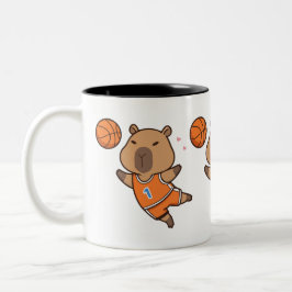 Capybara Basketball Tasse | Funny Sports Lover
