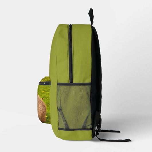 Capybara Bedruckter Rucksack (Rechts)