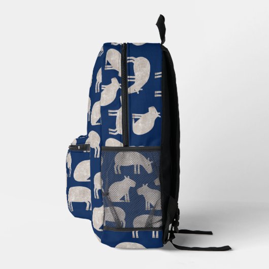 Capybara Bedruckter Rucksack (Rechts)