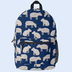 Capybara Bedruckter Rucksack