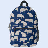 Capybara Bedruckter Rucksack