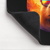Capybara Berg Natur Tierwelt Wald Mousepad (Ecke)