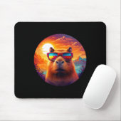 Capybara Berg Natur Tierwelt Wald Mousepad (Mit Mouse)