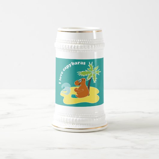 Capybara Bierglas (Mittel)