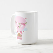 Capybara Birthday Party Kids Watch Kaffeetasse (Vorderseite Links)