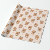 Capybara Boba Geschenkpapier (Ungerollt)