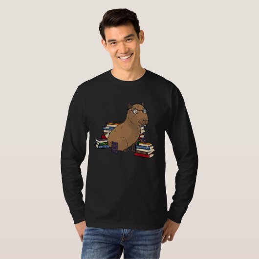 Capybara Books T-Shirt (Vorne ganz)