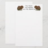 Capybara Briefpapier (Vorne/Hinten)