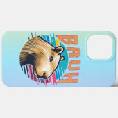 Capybara Bruh Funny Bruh Capybara Lovers Men Kids Case-Mate iPhone Hülle (Rückseite (Horizontal))