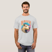 Capybara Bruh Funny Bruh Capybara Lovers Men Kids T-Shirt (Vorne ganz)