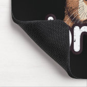 Capybara Bruh Lustiges Capy Meme Nagetier Männer J Mousepad (Ecke)