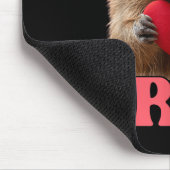 Capybara Bruh Meme Funny Sprichwort Teens Boys Val Mousepad (Ecke)