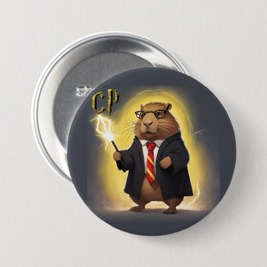 Capybara Button (Vorne & Hinten)