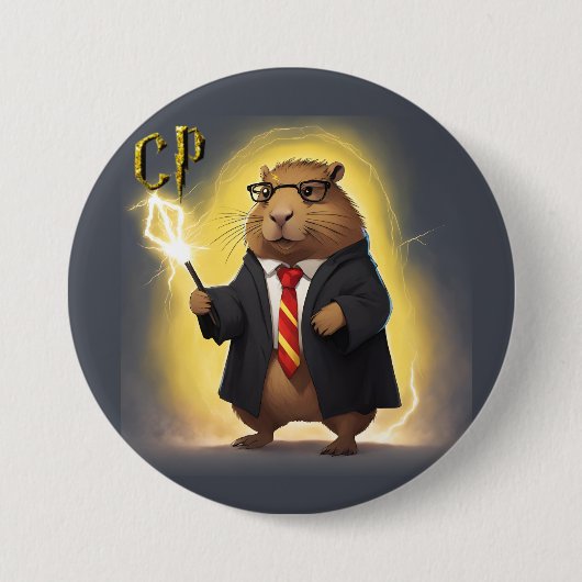 Capybara Button (Vorderseite)