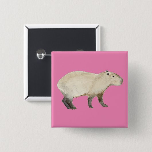 Capybara Button (Vorne & Hinten)