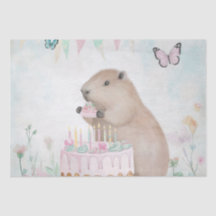 Capybara Cakefest Kids Party Dekorpapier