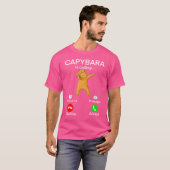 Capybara Calling T-Shirt (Vorne ganz)