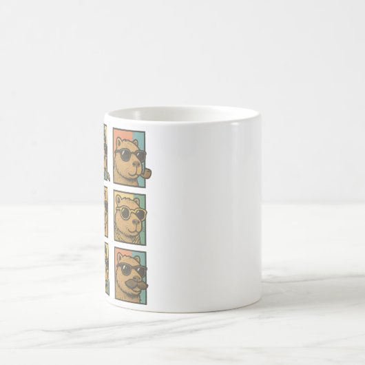 Capybara Calm Crew Kaffeetasse (Mittel)