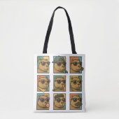 Capybara Calm Crew Tasche (Vorderseite)