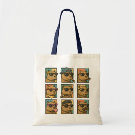 Capybara Calm Crew Tote Bag Tragetasche