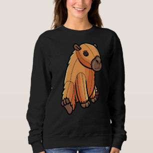 Capybara Capibara Rodent Stuffes Tierdesign Sweatshirt