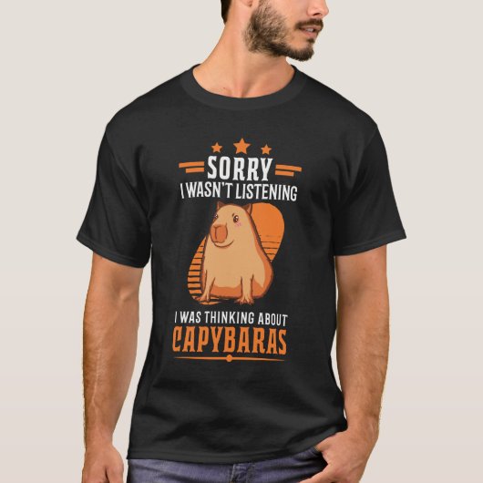 Capybara Capibara T-Shirt (Vorderseite)