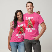 Capybara Cappy Valentinstag T-Shirt (Unisex)
