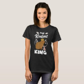 Capybara Capy The Rodent King T-Shirt (Vorne ganz)