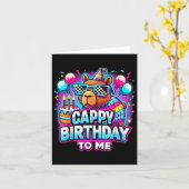 Capybara Capybara Capybara Karte (Gelbe Blume)