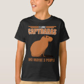 Capybara Capybara Capybara T-Shirt (Vorderseite)