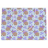 Capybara Capybara Große Geschenktüte (Vorderseite)
