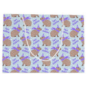 Capybara Capybara Große Geschenktüte (Rückseite)