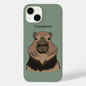 Capybara Case-Mate iPhone Hülle (Rückseite)