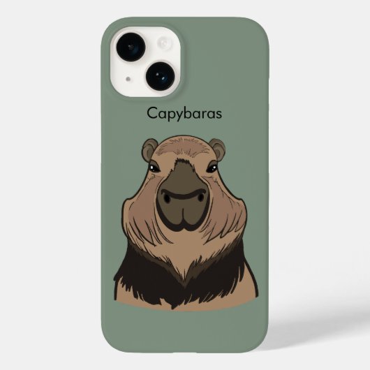 Capybara Case-Mate iPhone Hülle (Rückseite)