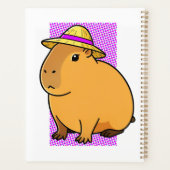 Capybara Chill-Modus Planer (Rückseite)
