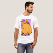 Capybara Chill-Modus T-Shirt (Vorne ganz)