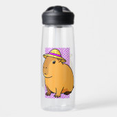 Capybara Chill-Modus Trinkflasche (Vorne)