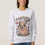 Capybara Chill Sweatshirt (Vorderseite)