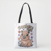 Capybara Chill Tasche (Vorderseite)