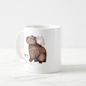 capybara - chocolate kaffeetasse (Vorderseite Links)