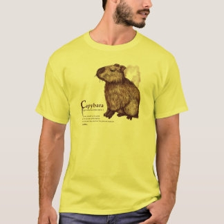 capybara - chocolate T-Shirt