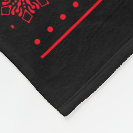 Capybara Christmas Sweater Fleecedecke (Ecke)