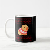 Capybara Christmas Sweater Kaffeetasse (Links)