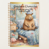 Capybara Chronicles: Organize Your Life with a Smi Planer (Vorderseite)